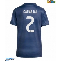 Real Madrid Daniel Carvajal #2 Bortedrakt Dame 2025-26 Kortermet